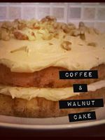 Coffee and Walnut Cake