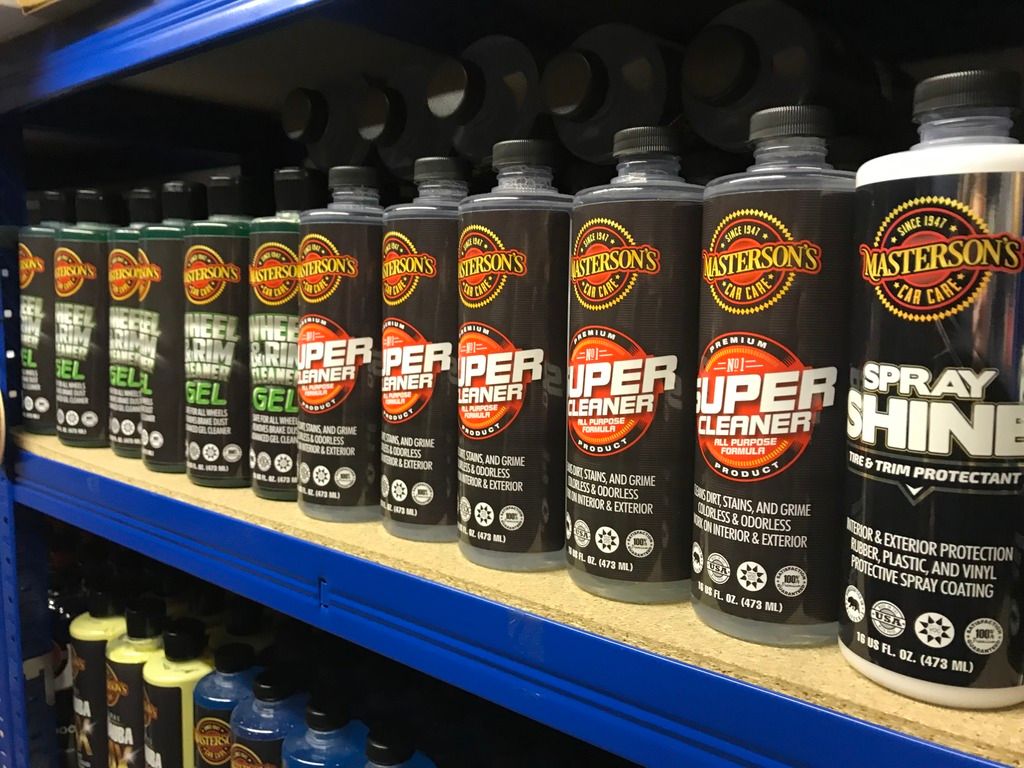 Detailing News NEw Brand at Prestige Car Care Mastersons Detailing