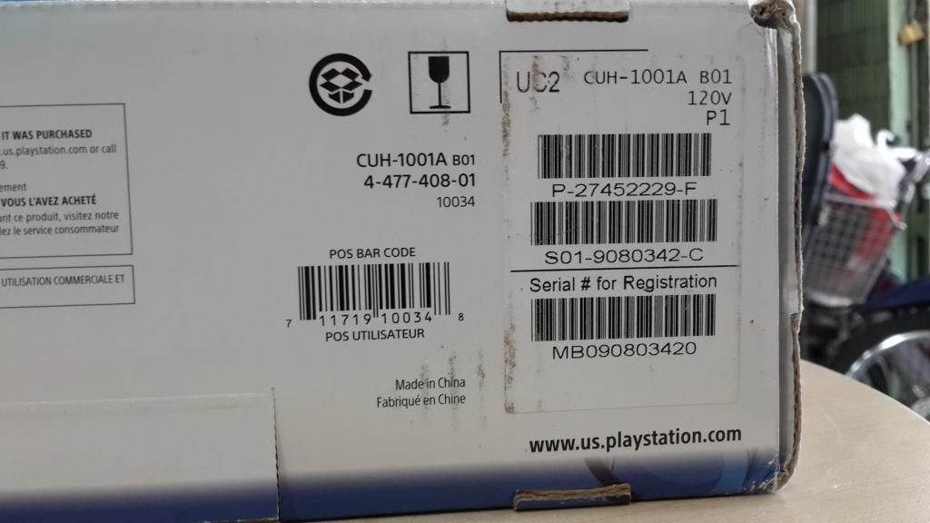 Playstation 4 500G US ... PS4 CUH-1001 B01 .. New Box... Giá Rẻ - 1