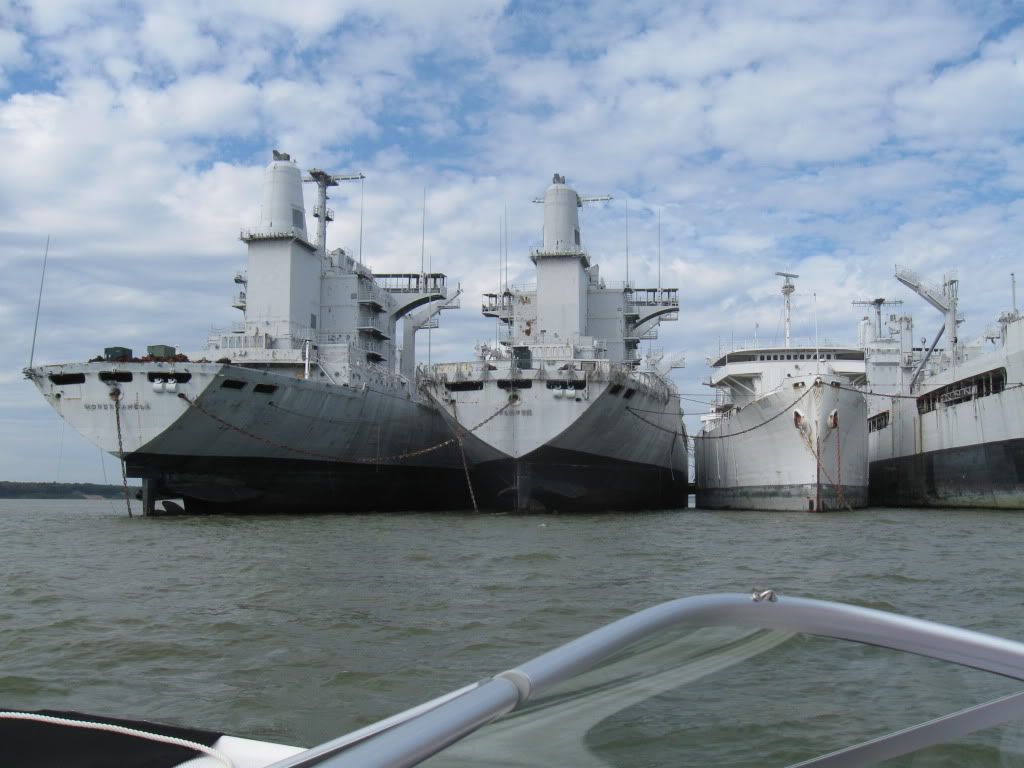 The James River Mothball Fleet. Very Pic Heavy.